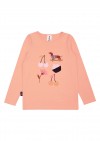 Top pink with pink cupcake print FW21192L