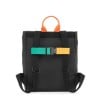 Mini Bag / Canvas / Night Black - Fresh Orange 10009.002.007.001