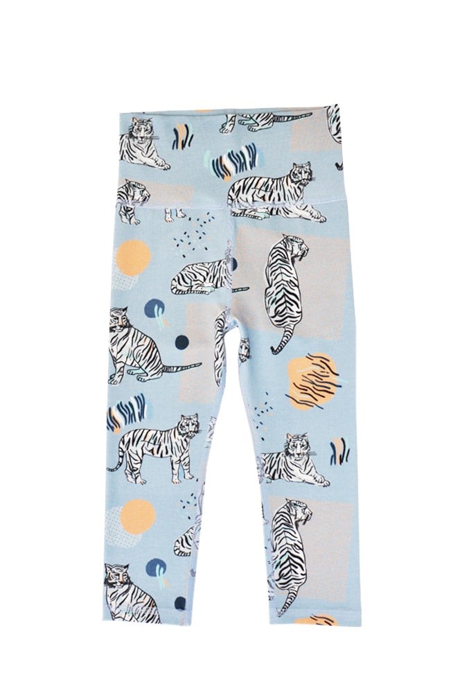 Leggings with high waist and tigers ZLE0020S