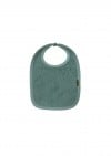 Baby bib green terry loop SS23447