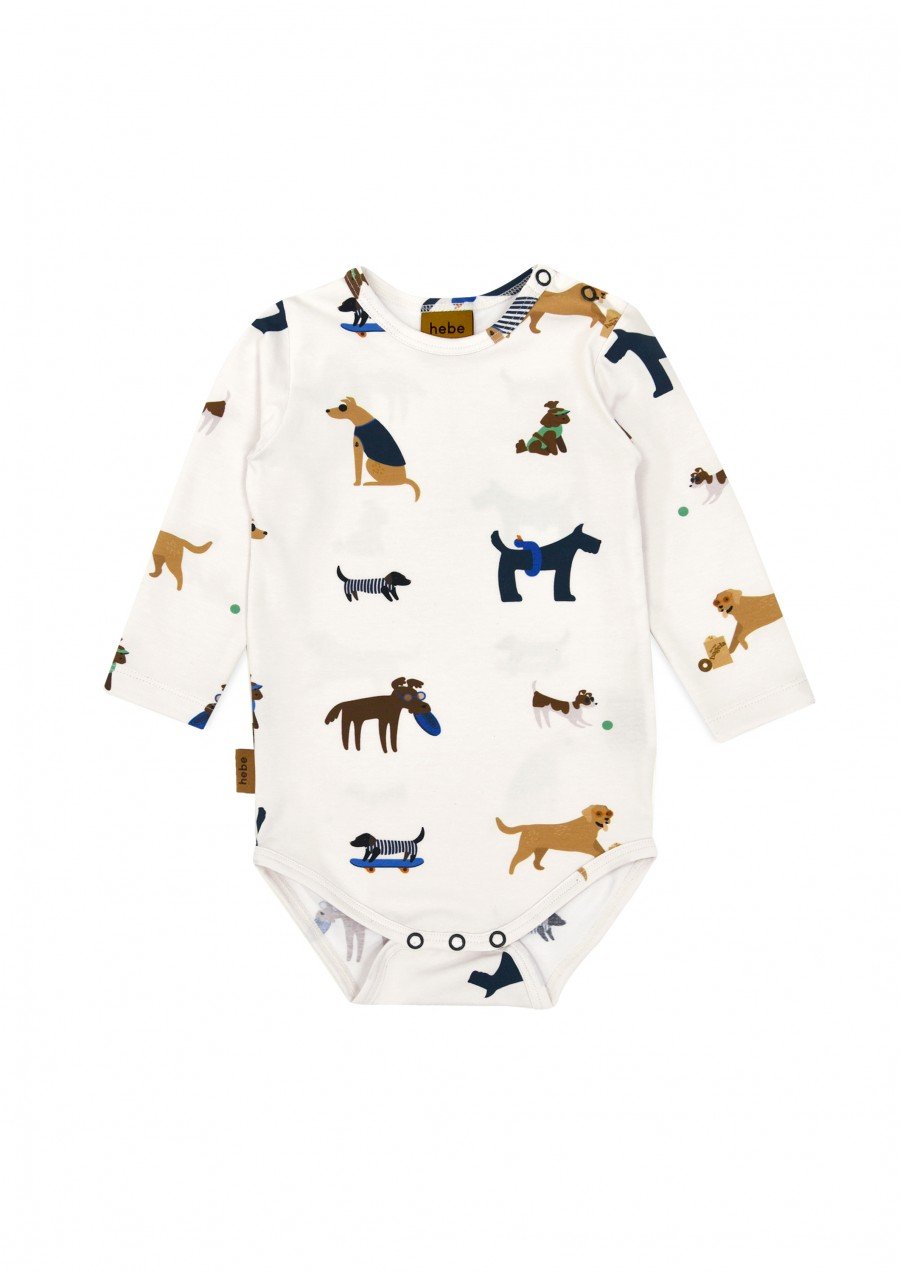 Body off-white with dog print SS24220