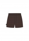 Shorts brown checkered for boy FW21112L