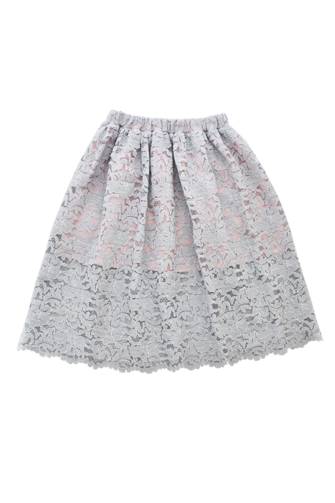 Skirt with lace MSV0010S
