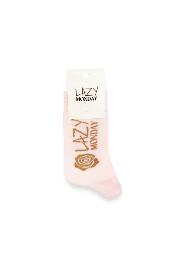 Lazy Monday socks light pink onesize LM023