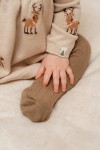 Little Dutch Cable knit tights Brown 98/104 CL37323922