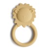 Mushie Teether - Lion - Soft Yellow 2560469