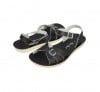 Salt-Water Boardwalk black sandals, adults 1906A