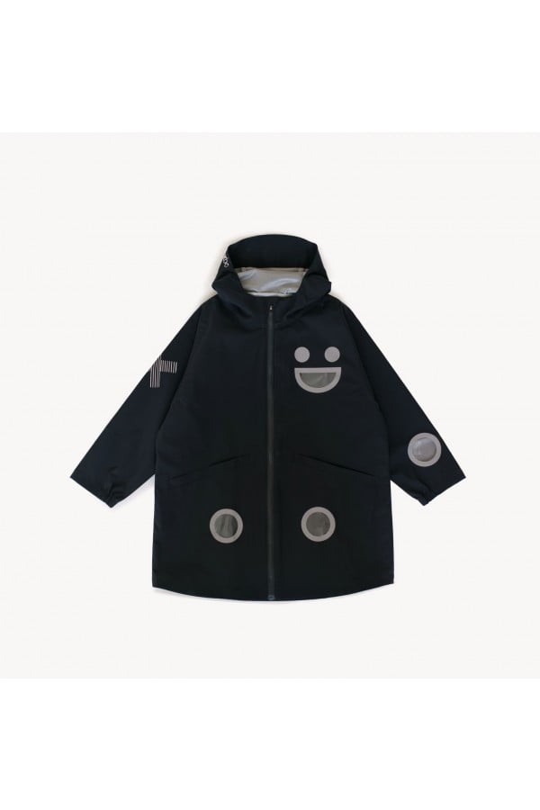 WISTITI MAGIC BLACK rain jacket 22RC-02