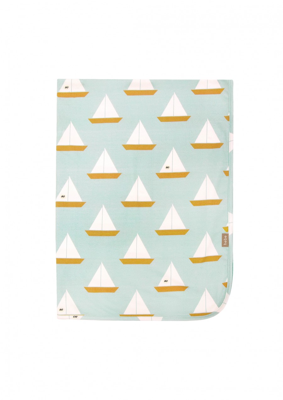 Blanket with yacht print SS23332