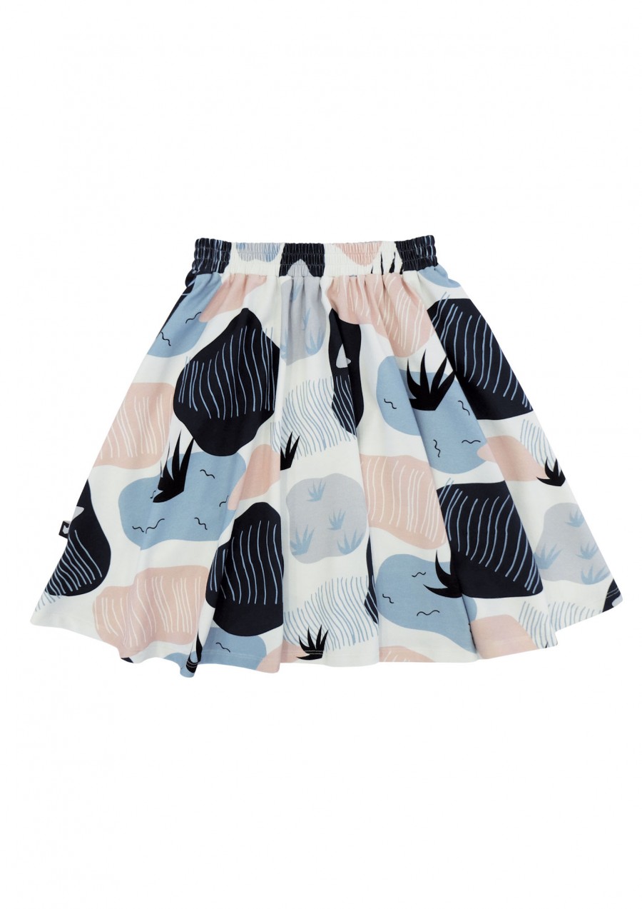Skirt with large print SS180099