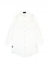 Shirt dress dotted white SS21290