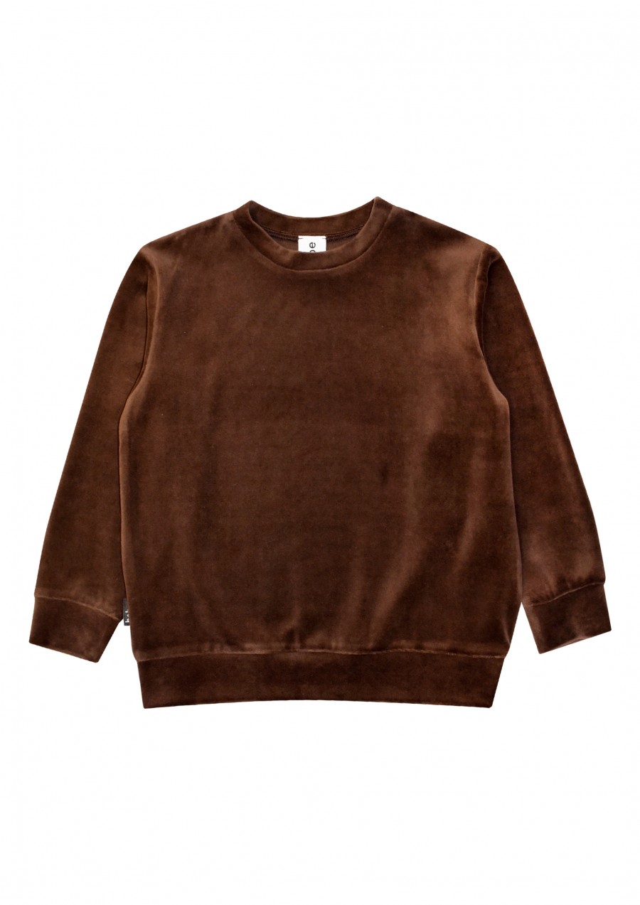 Sweater brown velvet FW21181L