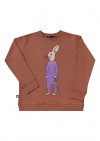Sweater brown with bunny FW19198