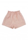 Pink linen shorts SS180140