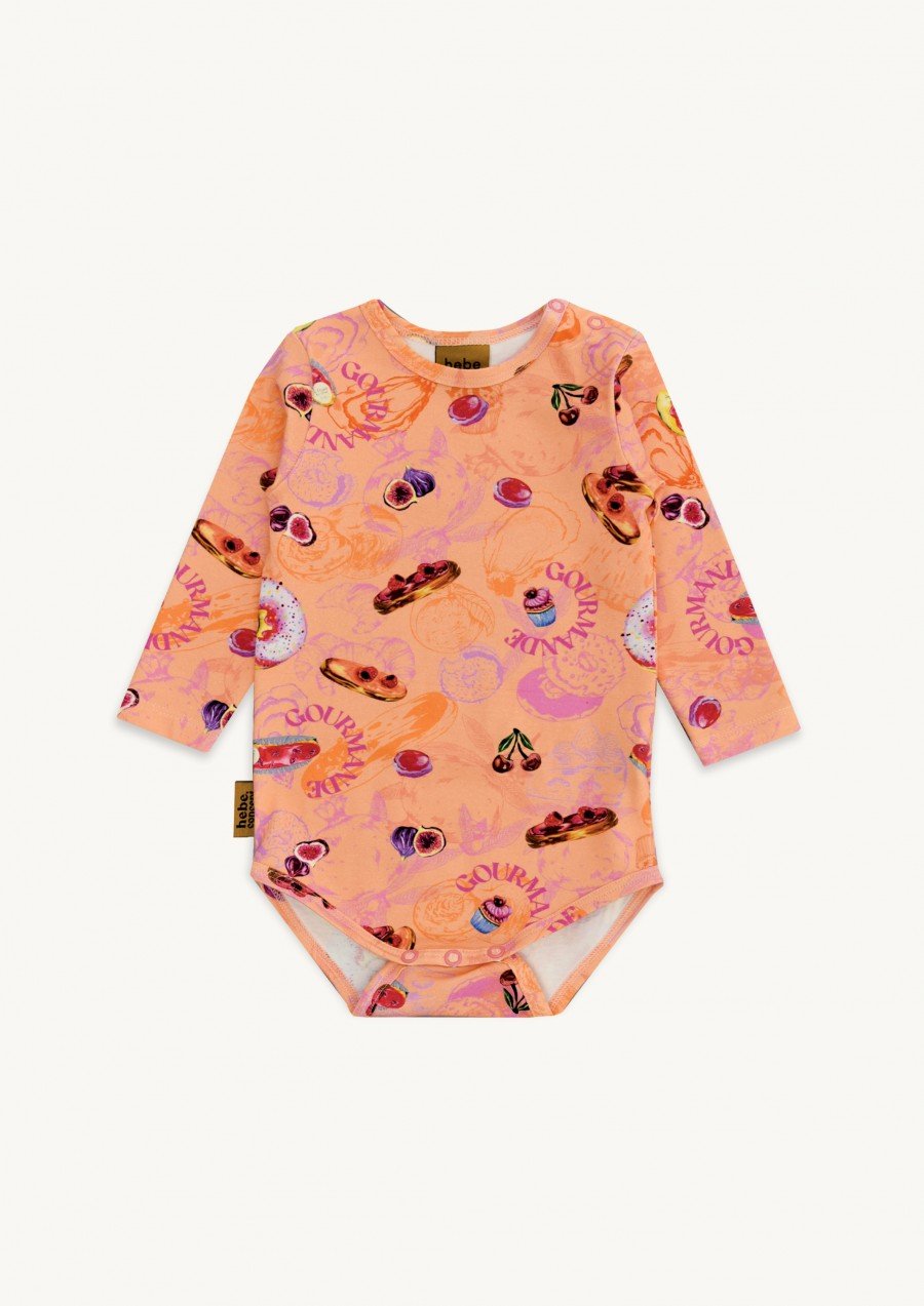 Body with allover candy print KLA24012