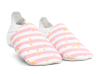 Soft Sole "Spots & Pink Stripes White 1000-025-02