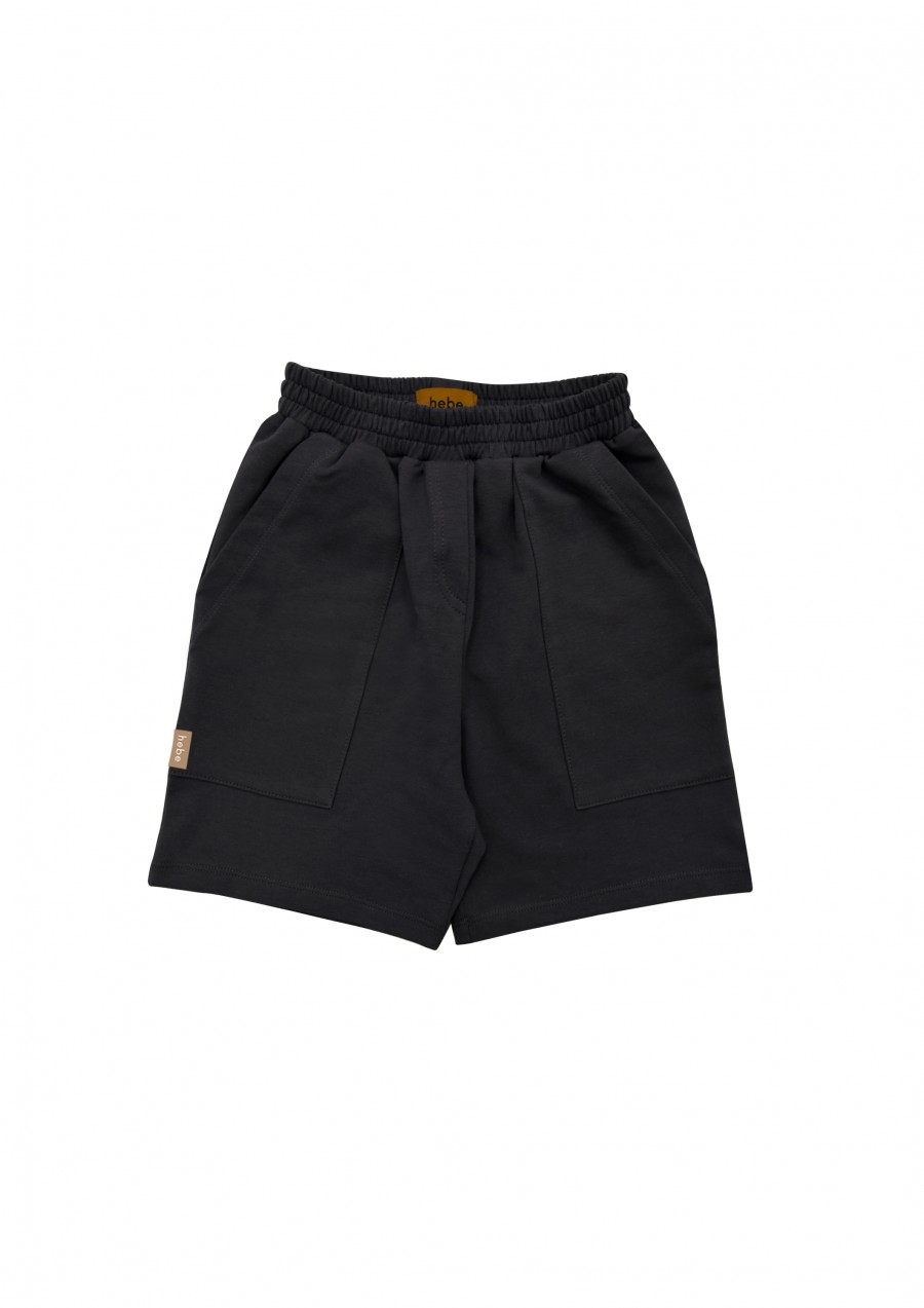 Warm shorts dark grey SS23033L