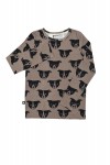 Brown top with dogs FW18075