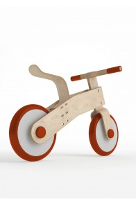 Choppy wooden balance bike brown