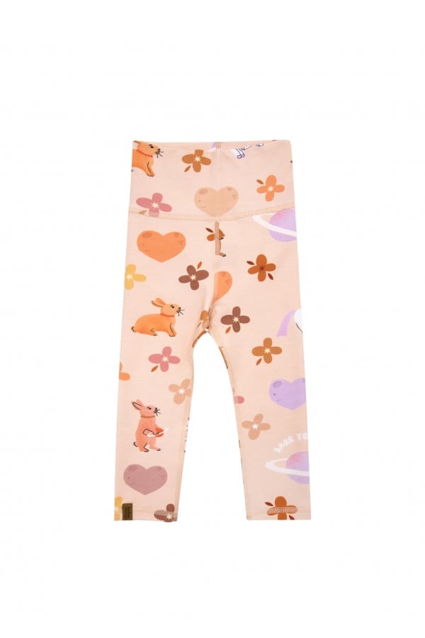 Leggings high waist with allover unicorn print FW24113