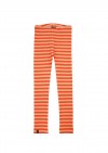 Leggings with orange stripes FW24102