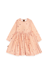 Kleita rozā ar apdruku