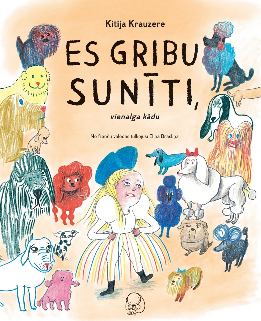 Liels un Mazs grāmata "Es gribu sunīti, vienalga kādu LM012