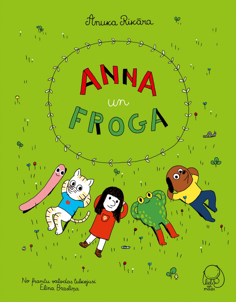 Liels un Mazs grāmata "Anna un Froga LM001