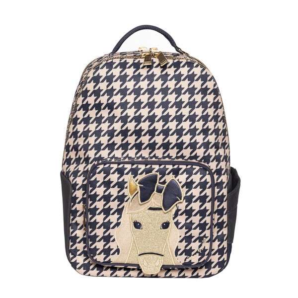 Mugursoma "Houndstooth Horse Bo224212