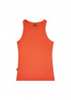 Tops rievots bez piedurknēm oranžs 0029_S25392