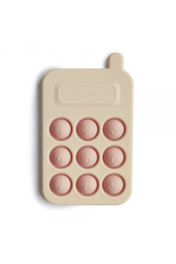 Mushie telefona rotaļlieta - rozā 2860019