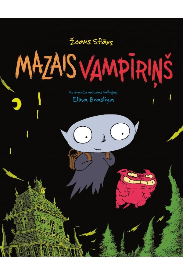 Liels un Mazs grāmata "Mazais Vampīriņš LM020