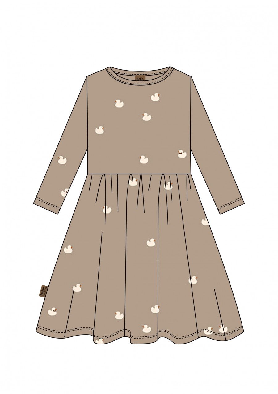 Kleita ar mazo pīļu apdruku 0314_F25062