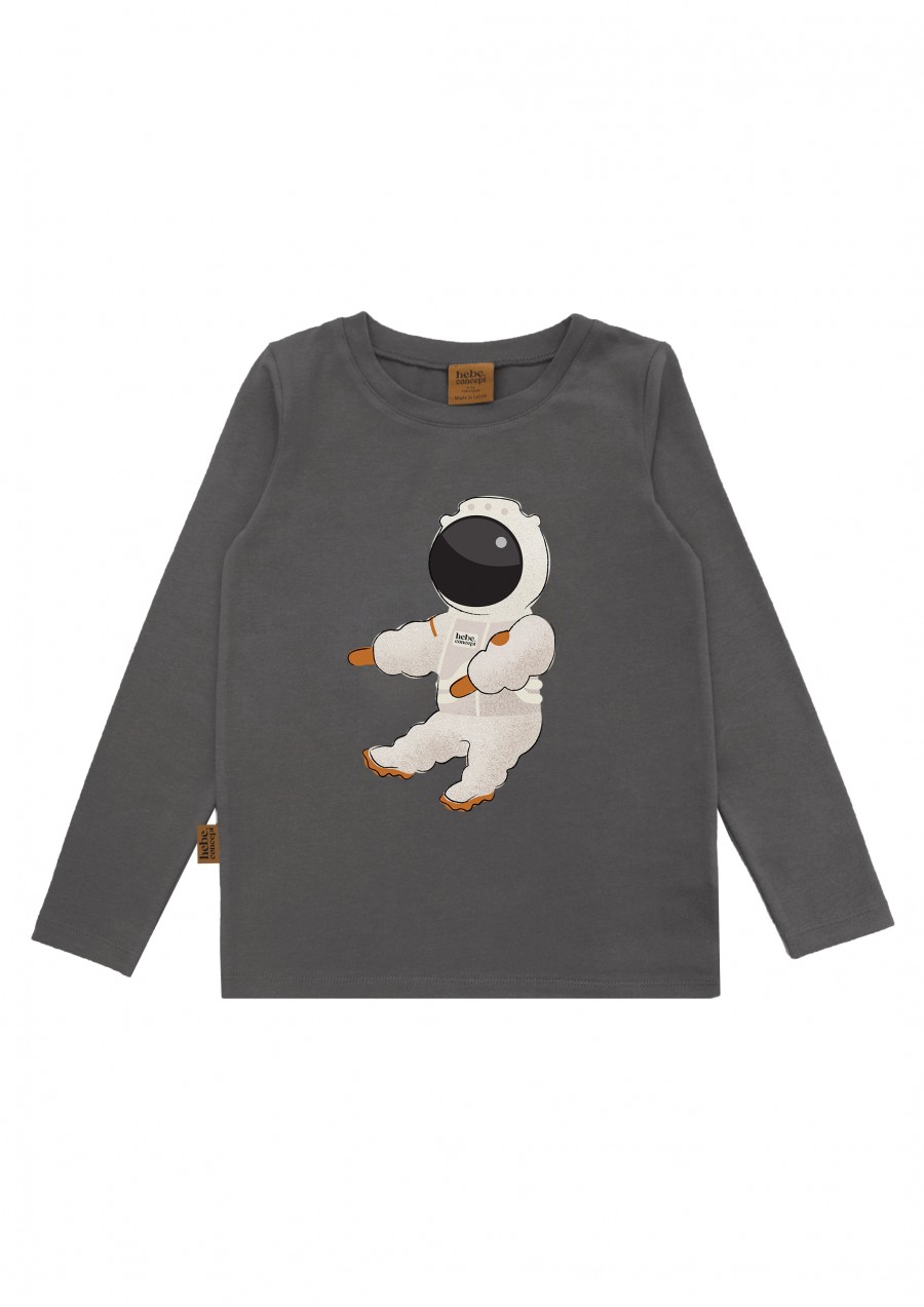 Tops pelēks ar astronauta druku FW24262