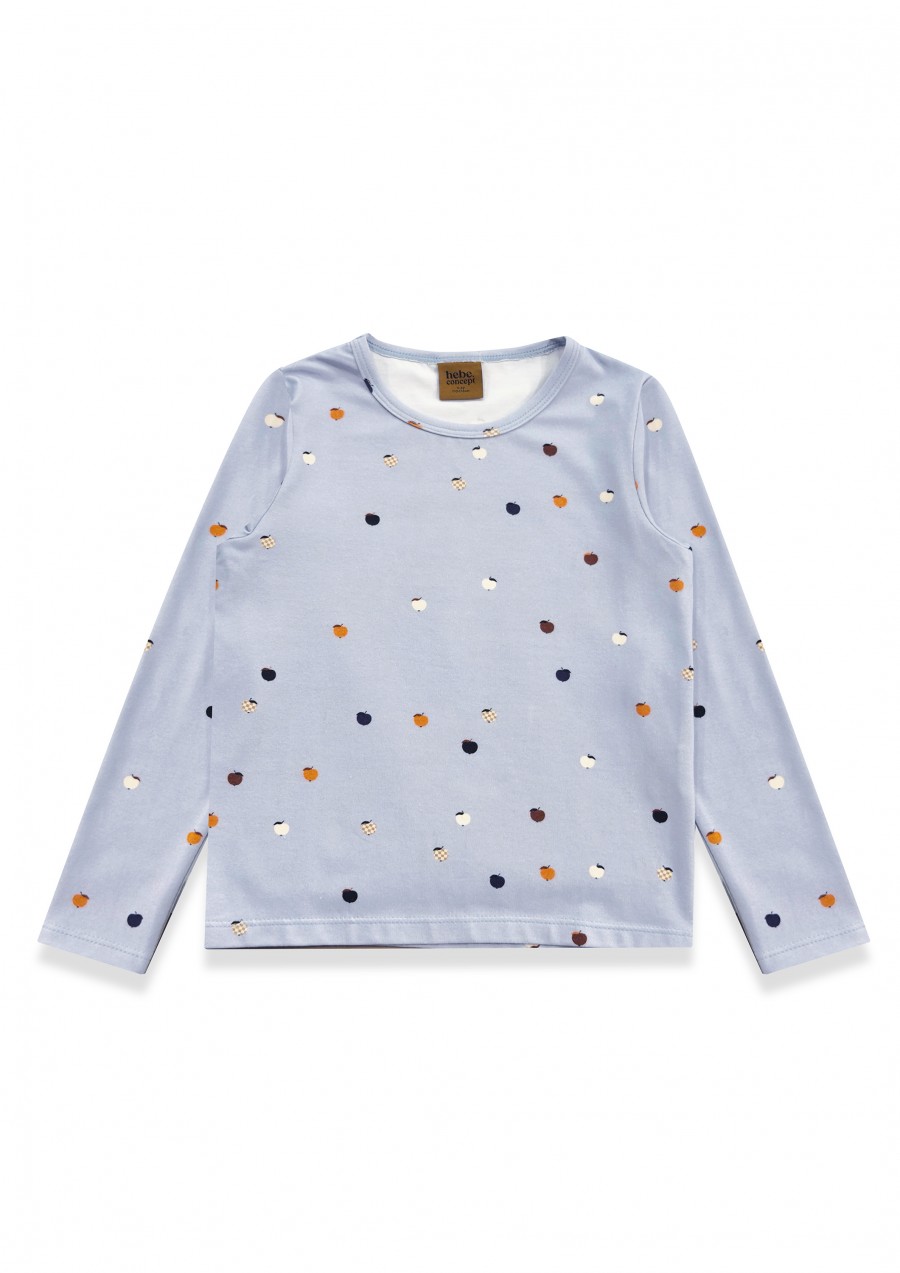 Tops ar mazo ābolu apdruku 0108_F25176 Tops ar mazo ābolu apdruku 0108_F25176