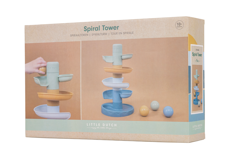 Little Dutch spirāles tornis, zils LD2007438