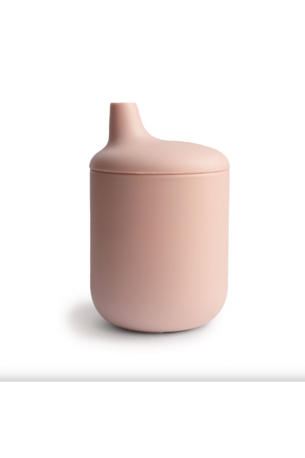 Mushie silikona krūzīte - maigi rozā 2480019