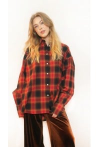 "Tina warm check" krekls