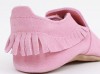 Pirmās kurpītes "Moccasin Rose Suede 1016-000-21