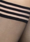 Swedish Stockings Mira zeķes melnā krāsā MIRA-SUB