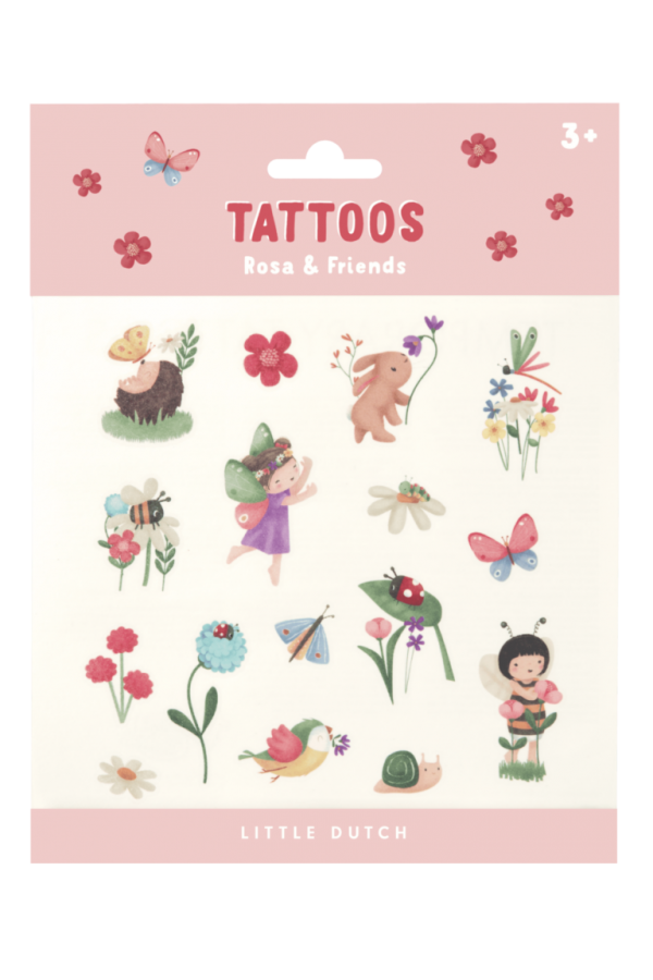 Little Dutch tetovējumi  'Rosa & Friends' LD370139