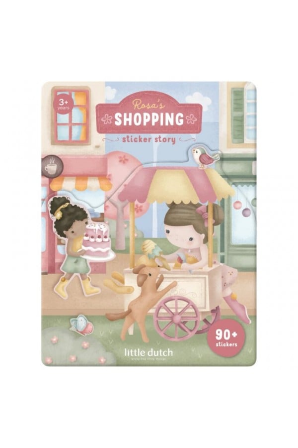 Little Dutch uzlīmju grāmata 'Rosa &Friends' LD126763