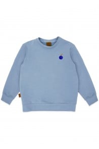 Siltais džemperis zils ar izšuvumu