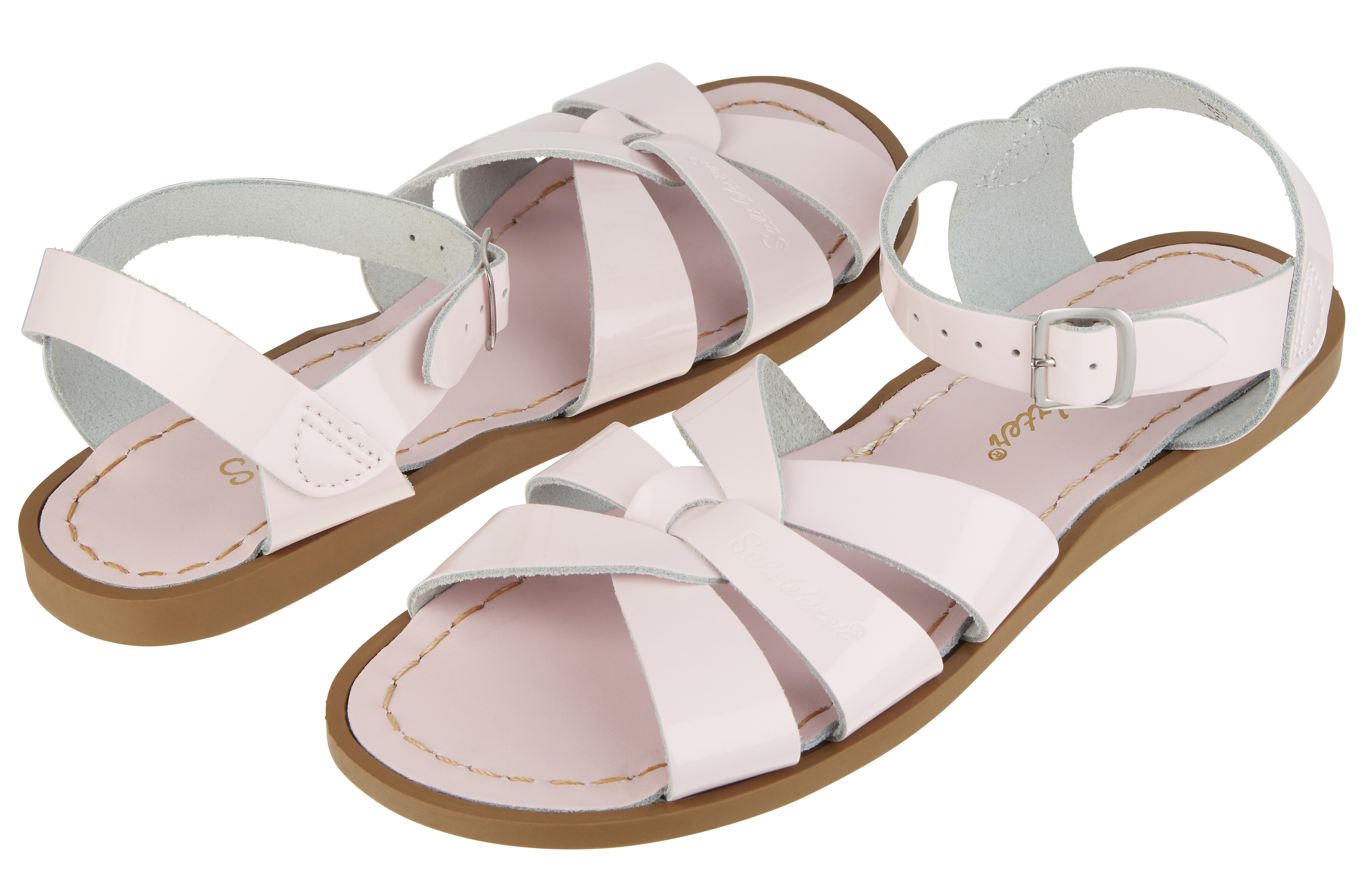 Salt Water pink sandals youth HEBE