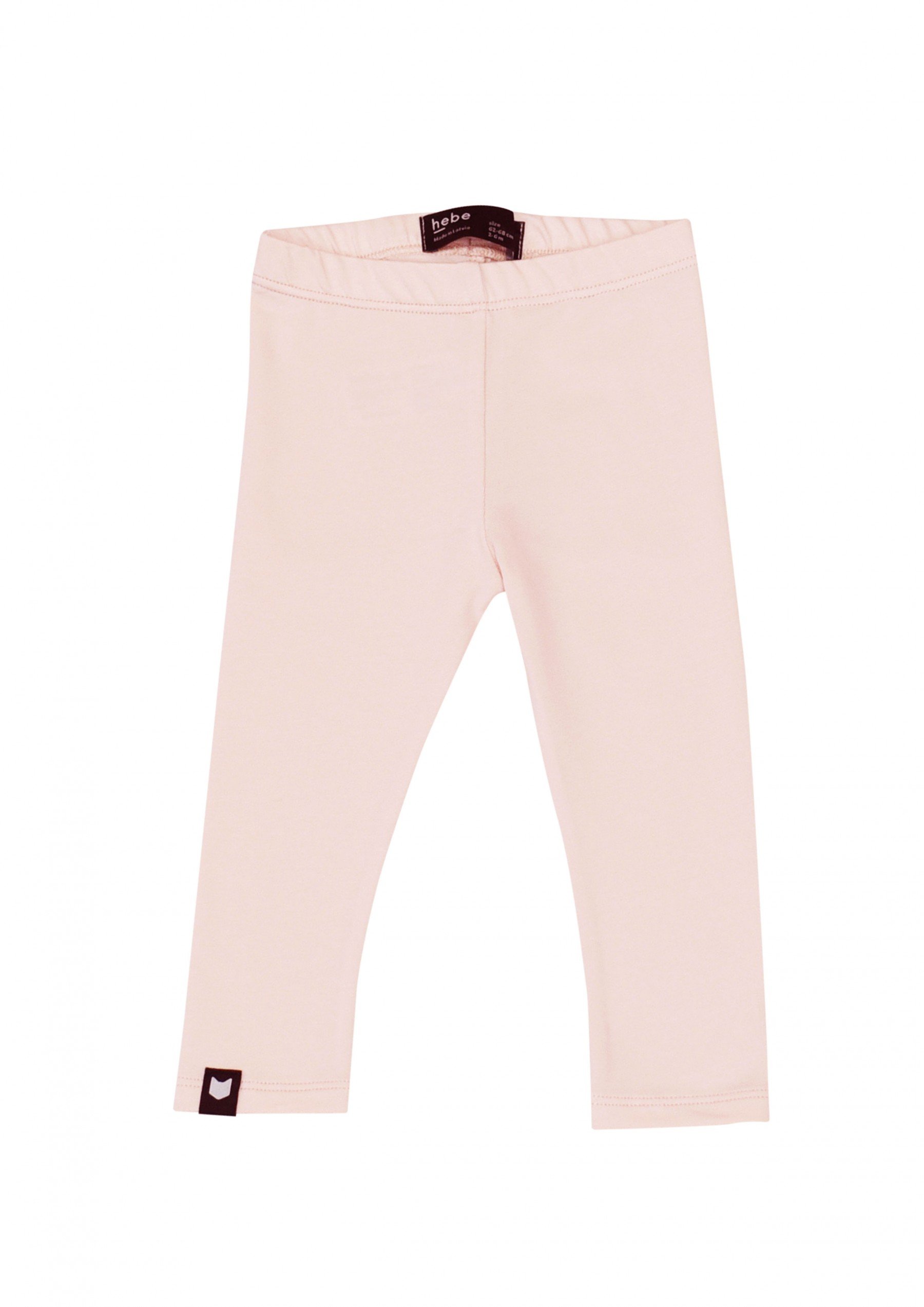 Girls Soft Organic Cotton Leggings | Bright Light Pink