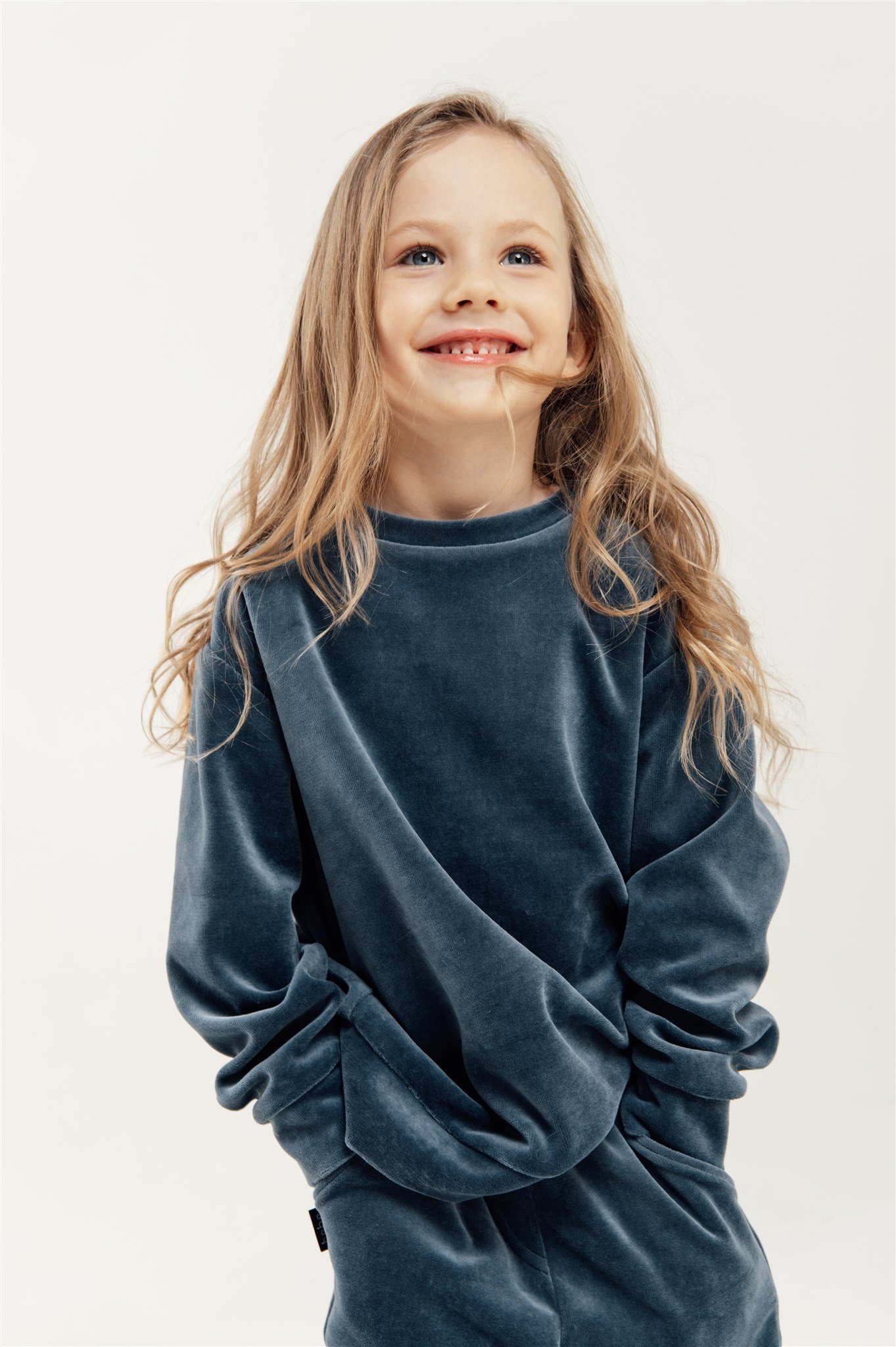 Blue velvet shop sweatshirt